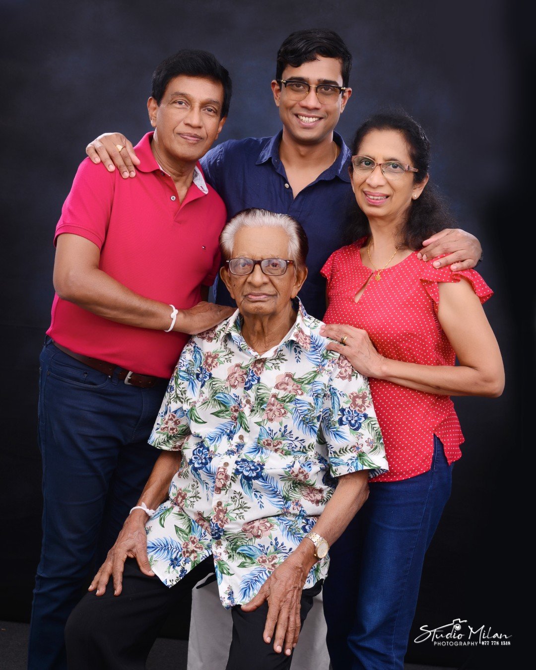 Family Photography in Sri Lanka – Heartfelt Portraits by Studio Milan